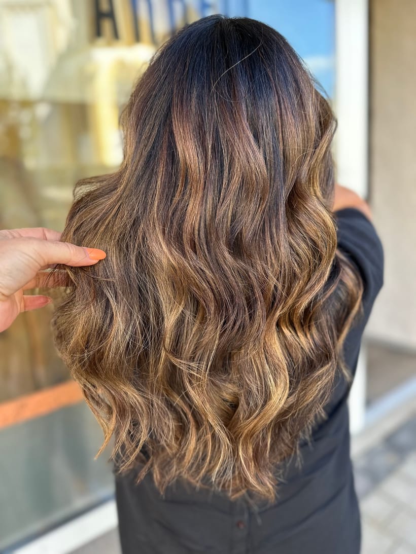 Frisur aus dem Salon Schwartz-Arbeit